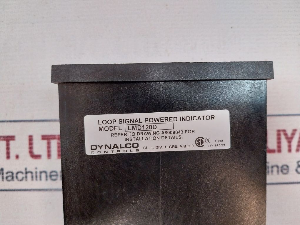 Dynalco Lmd-120D Loop Signal Powered Indicator Div. 1