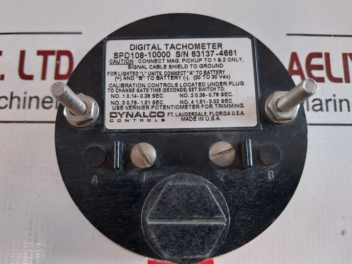 Dynalco Spd-108 Digital Tachometer 