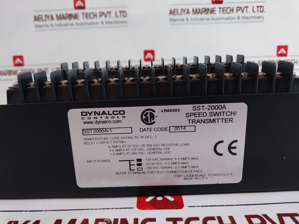 Dynalco Sst2000A-1 Speed Switch/Transmitter Sst-2000A 0-1000 Hz