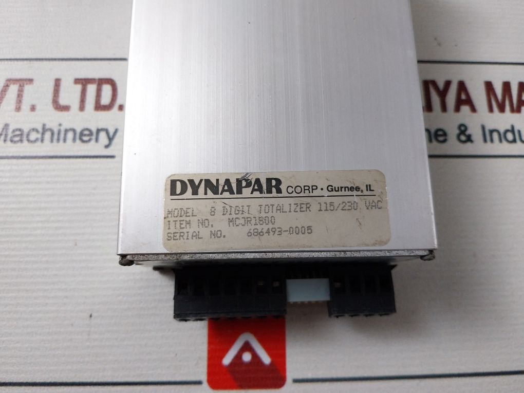 Dynapar Mcjr1S00 8 Digit Totalizer 115/230 Vac