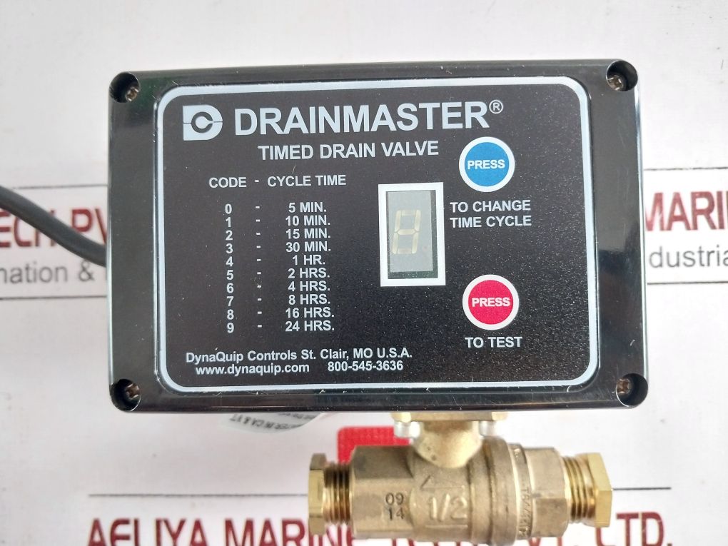 Dynaquip Controls 6W175 Drainmaster Timed Drain Valve