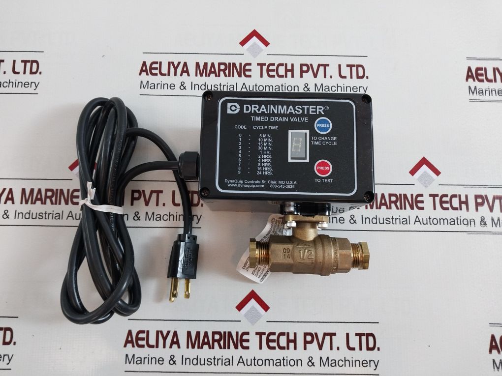 Dynaquip Controls 6W175 Drainmaster Timed Drain Valve 6W175B