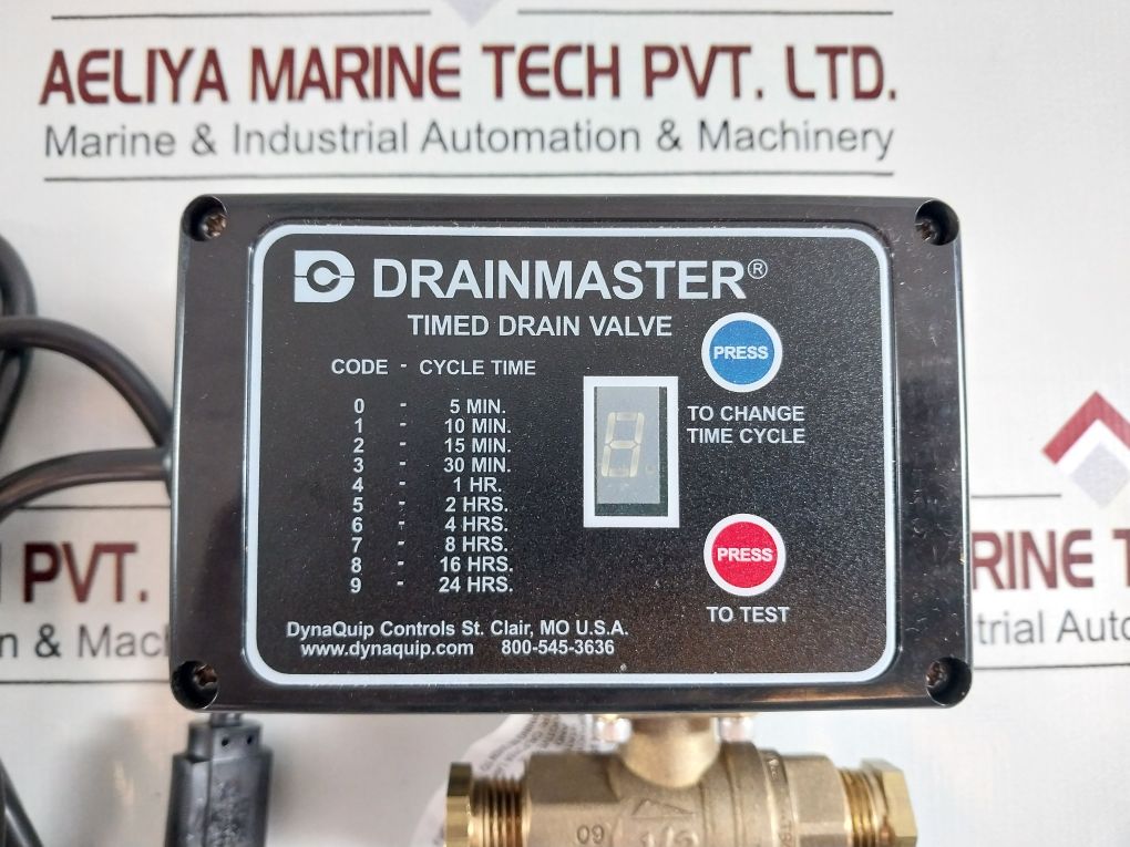 Dynaquip Controls 6W175 Drainmaster Timed Drain Valve 6W175B