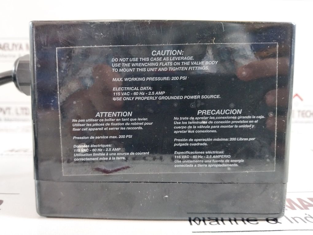 Dynaquip Controls 6W175 Drainmaster Timed Drain Valve 6W175B