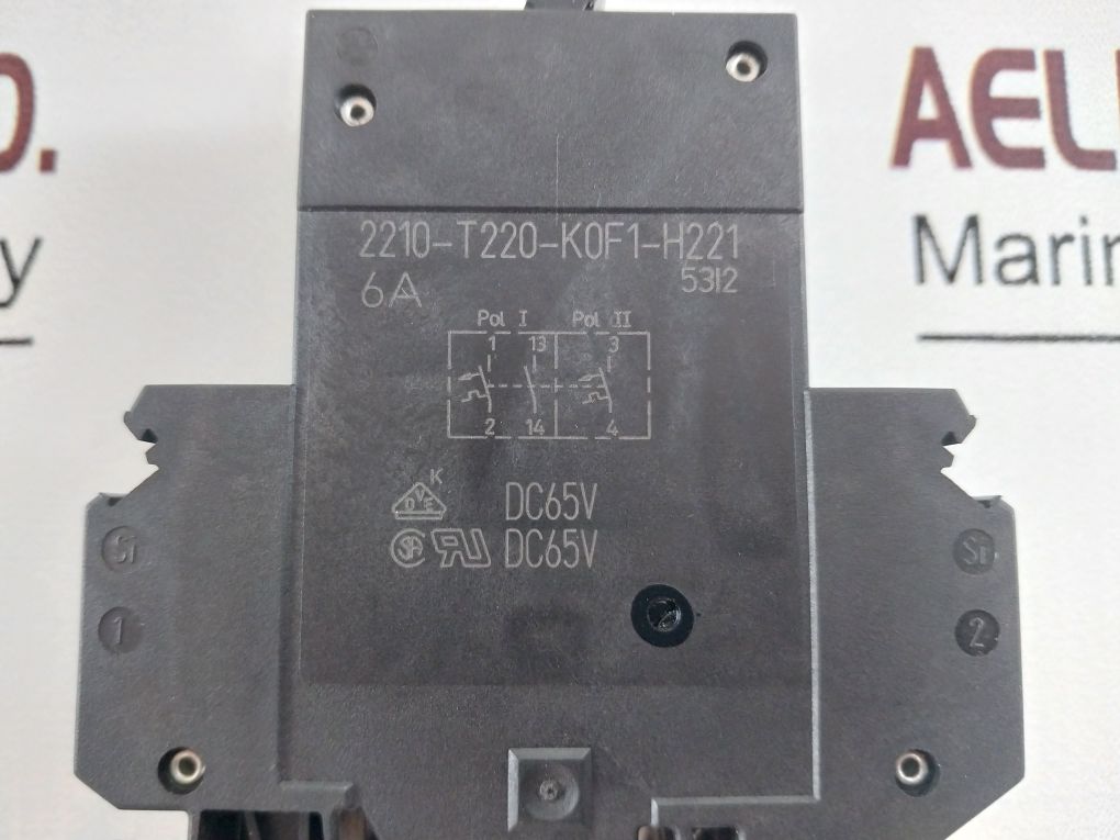 E-t-a 2210-t220-k0F1-h221 Circuit Breaker 6A
