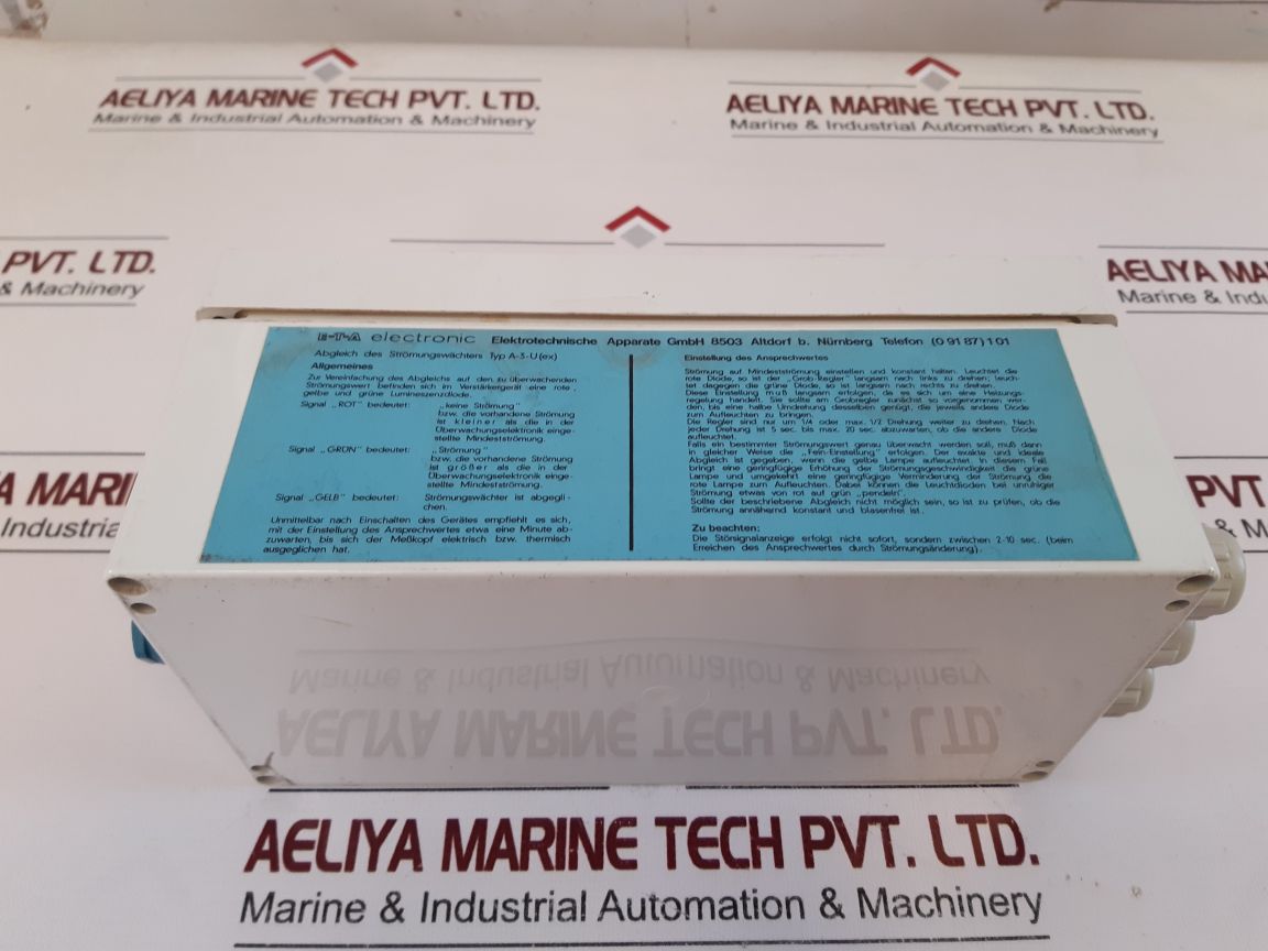 Eta Electronic A-3-u (Ex) Flow Monitor