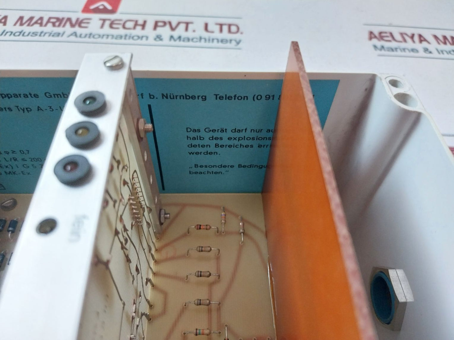 E-t-a Electronic A-3-u (Ex) Supply And Signal Circuit