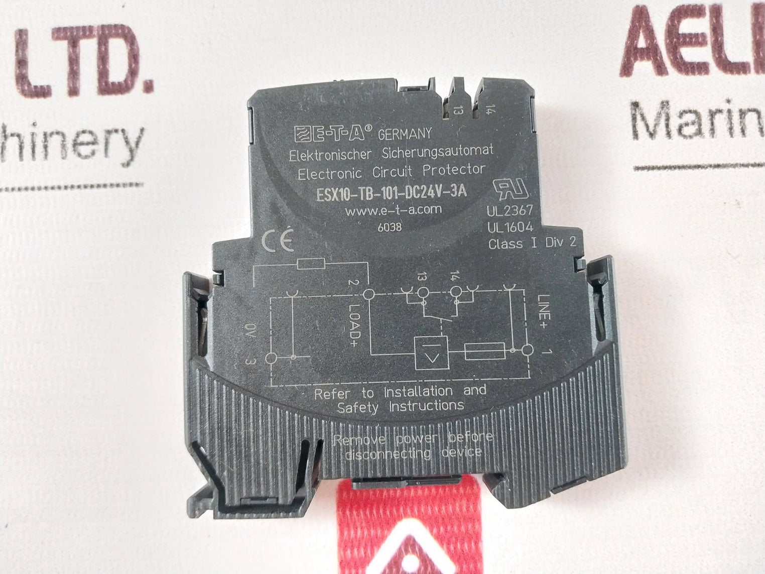 E-t-a Tb-101 Electronic Circuit Protector Esx10-tb-101-dc24V-3A