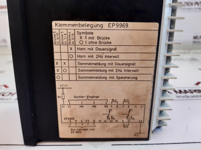 E. Dold Ep 9969 Relay Module
