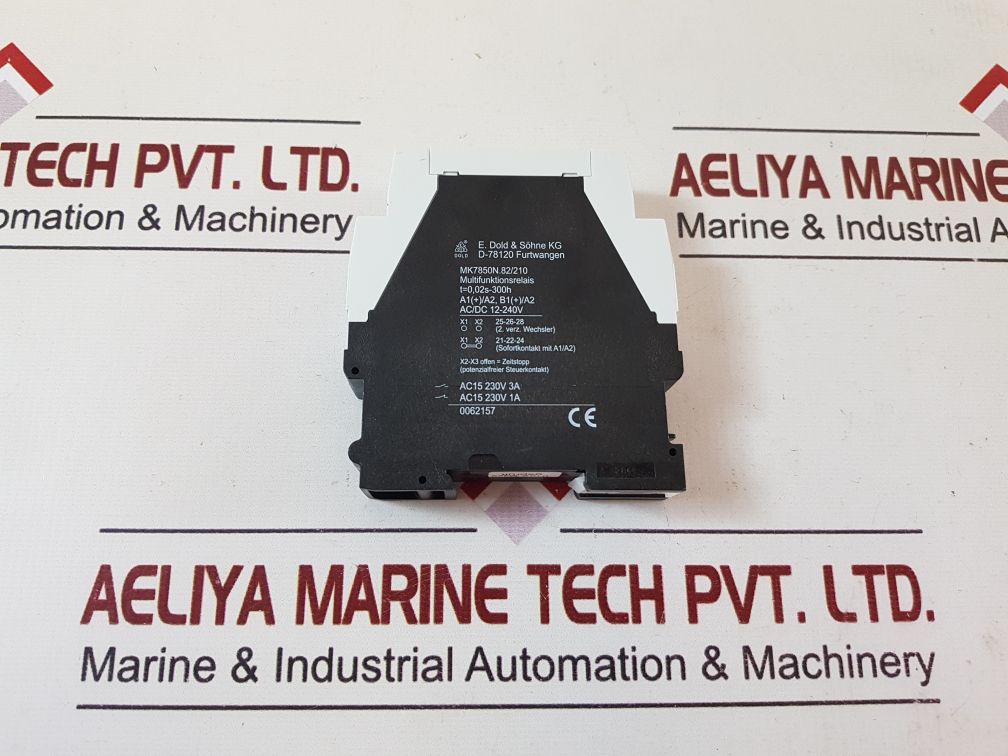E. Dold & Sohne Mk7850N.82/210 Multifunction Relay