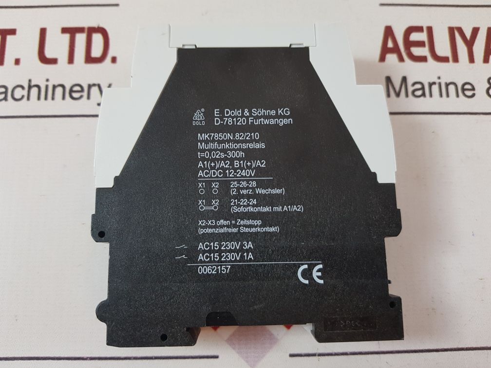 E. Dold & Sohne Mk7850N.82/210 Multifunction Relay