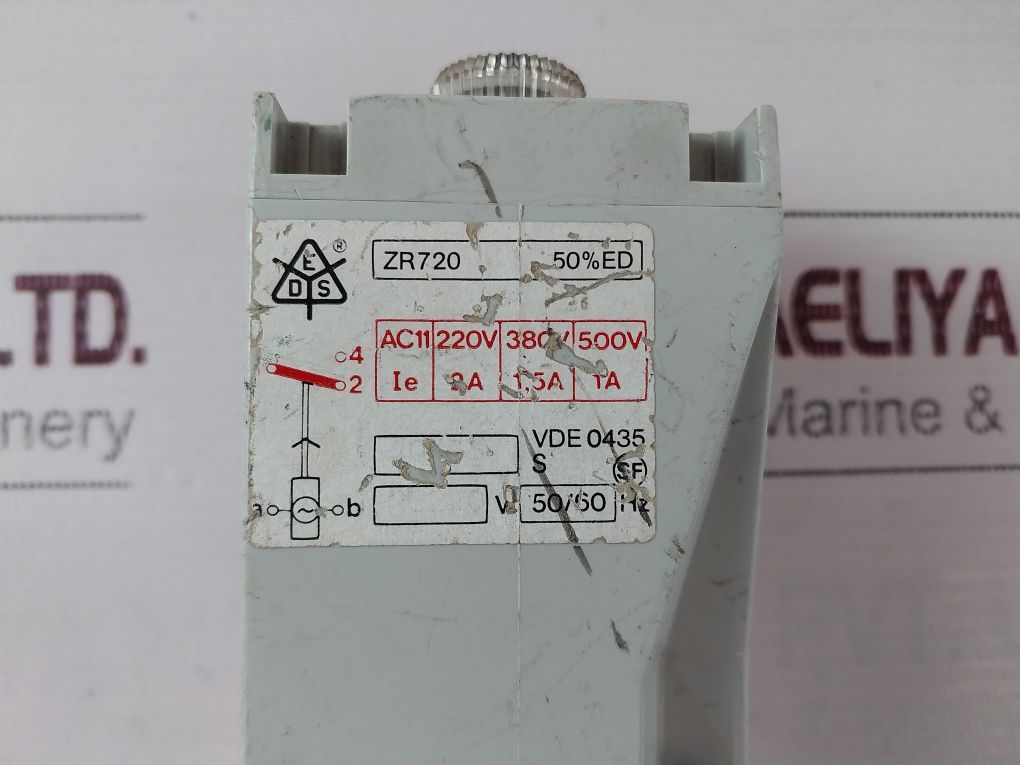 E. Dold & Sohne Zr720 Timer Relay 50/60Hz