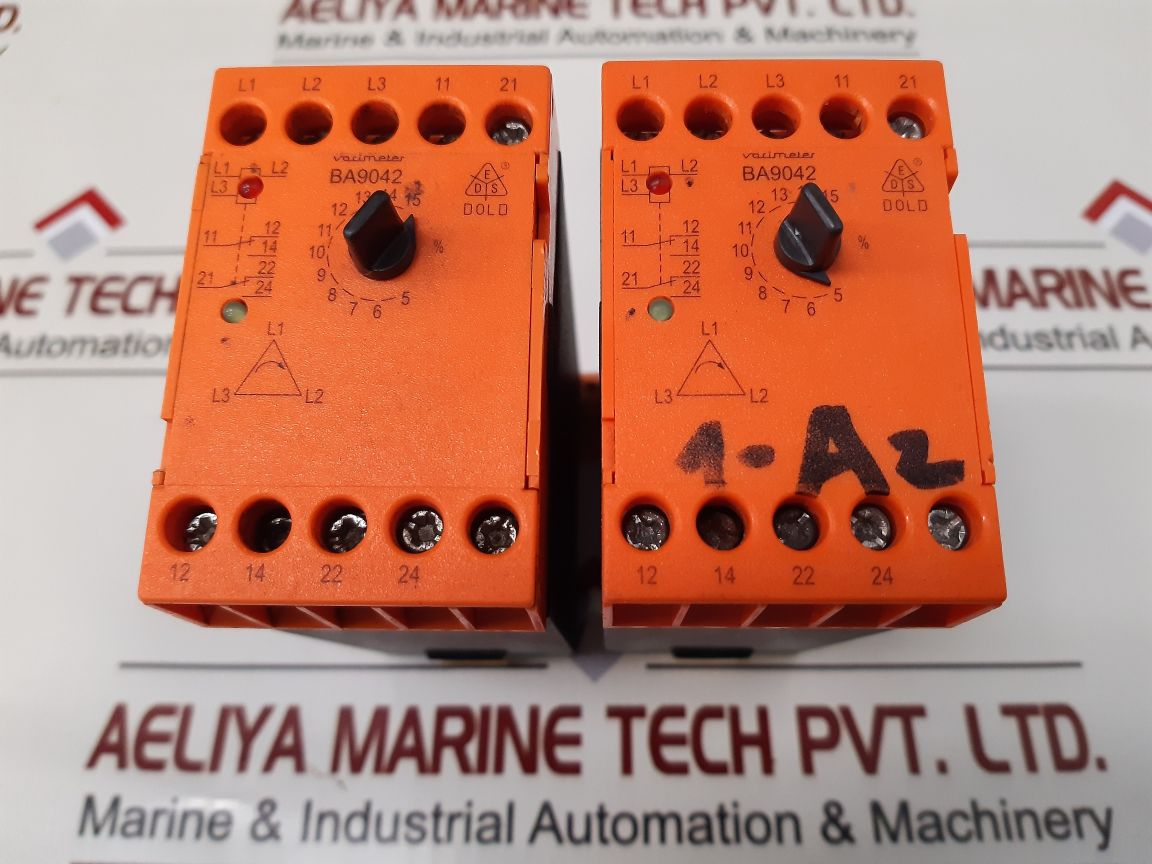 E.Dold Ba9042 Asymmetry Relay Used
