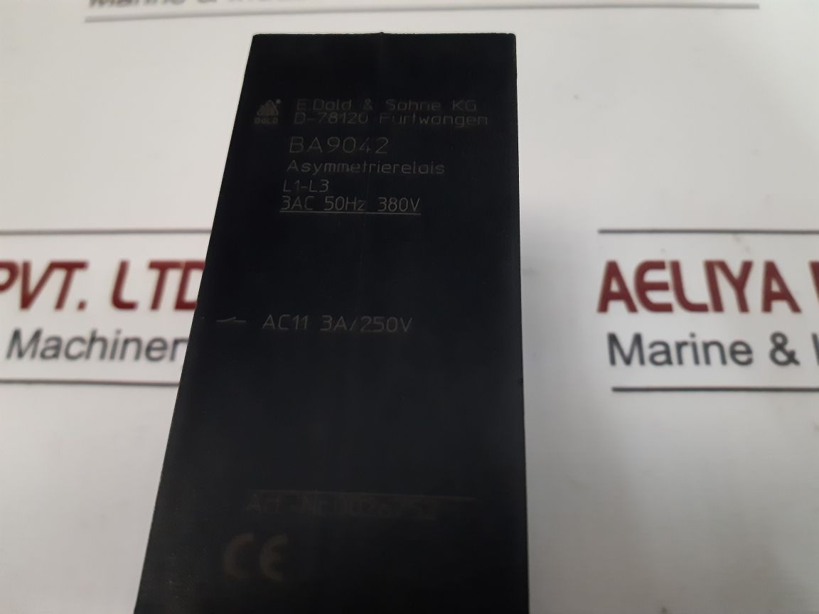 E.Dold Ba9042 Relay Used