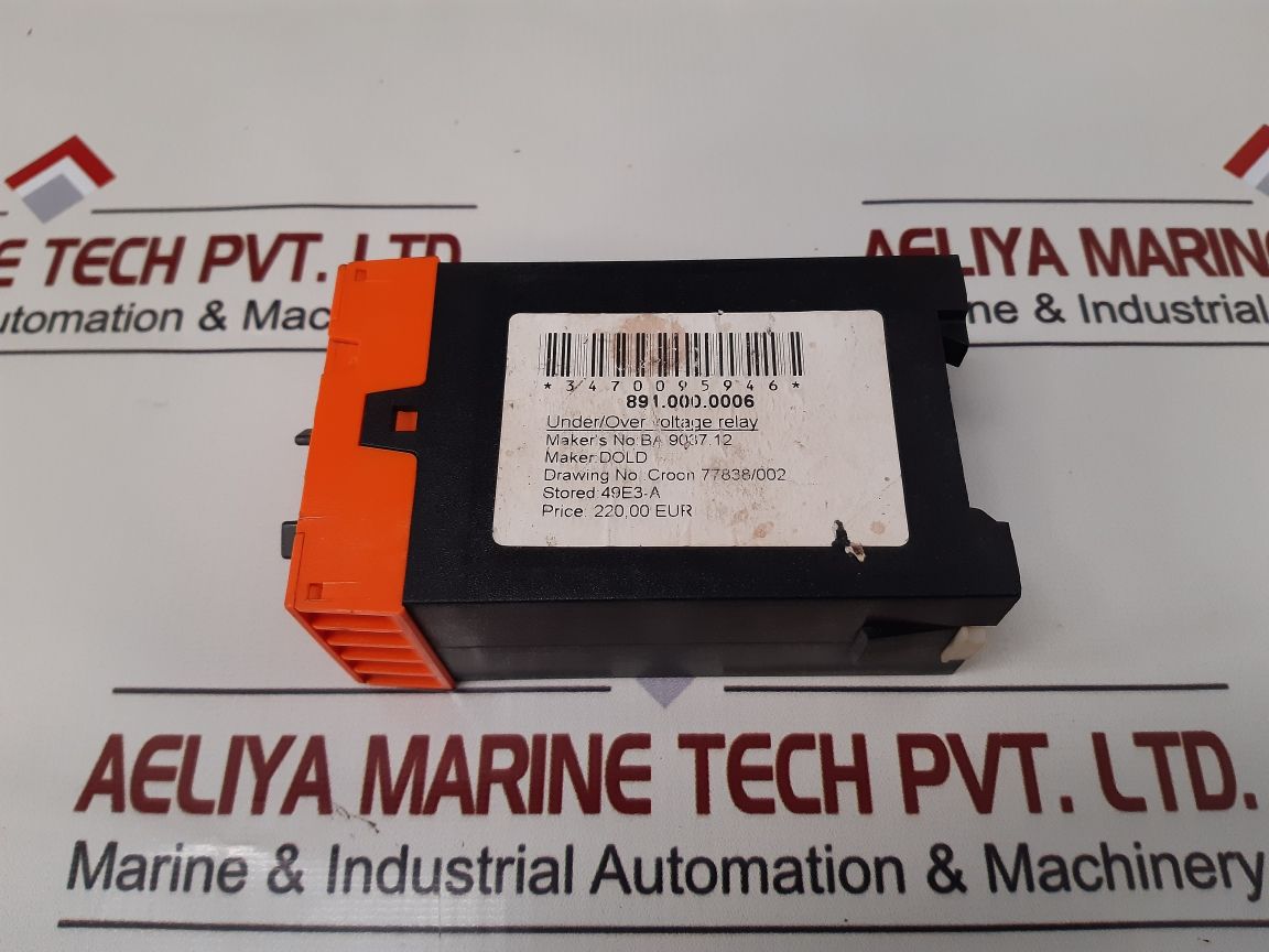 E.Dold Ba 9037.12/011 Relay