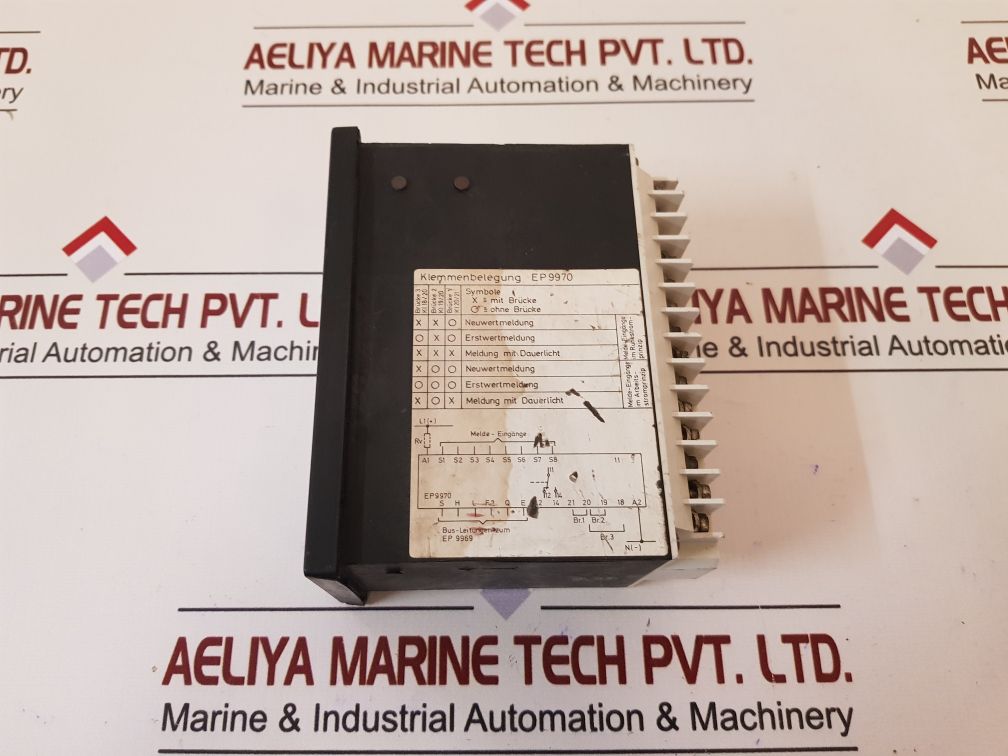 E.Dold & Sohne Ep 9970/301 Clamping Cover 220V Ac