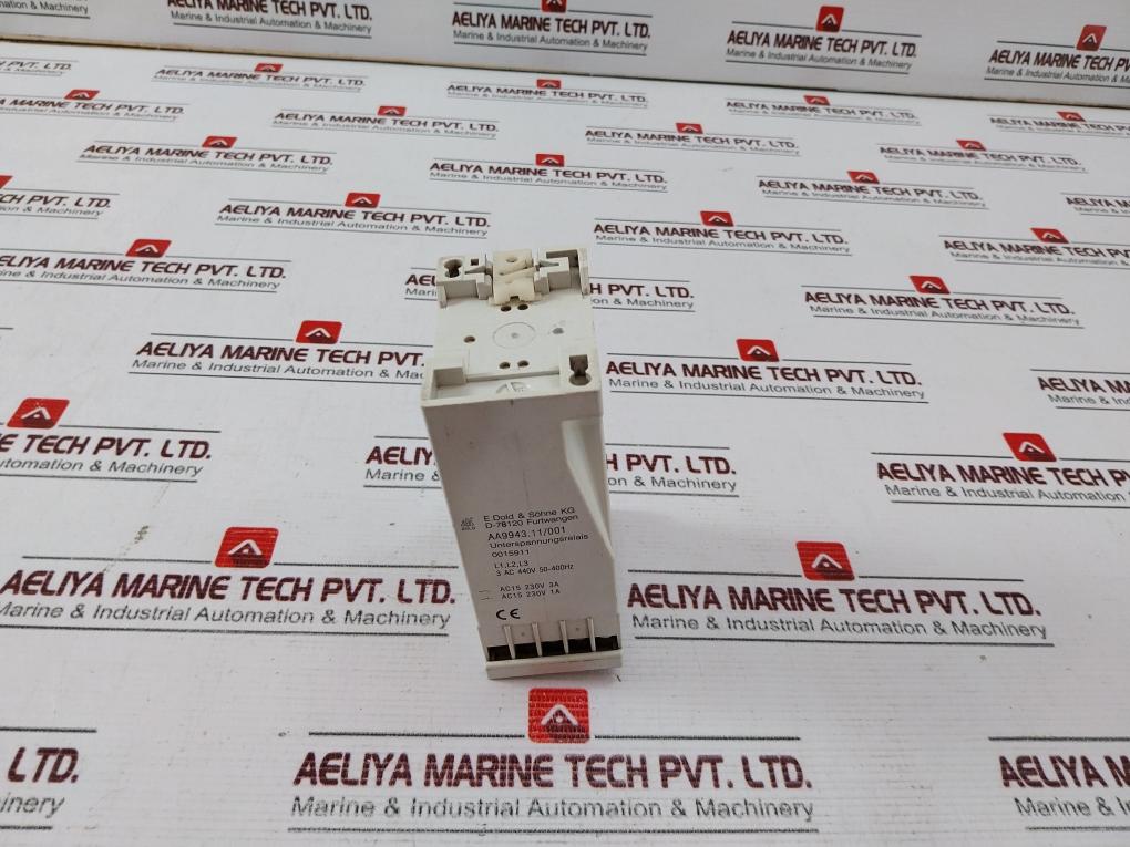 E.Dold & Sohne Aa9943.11/001 Undervoltage Relay