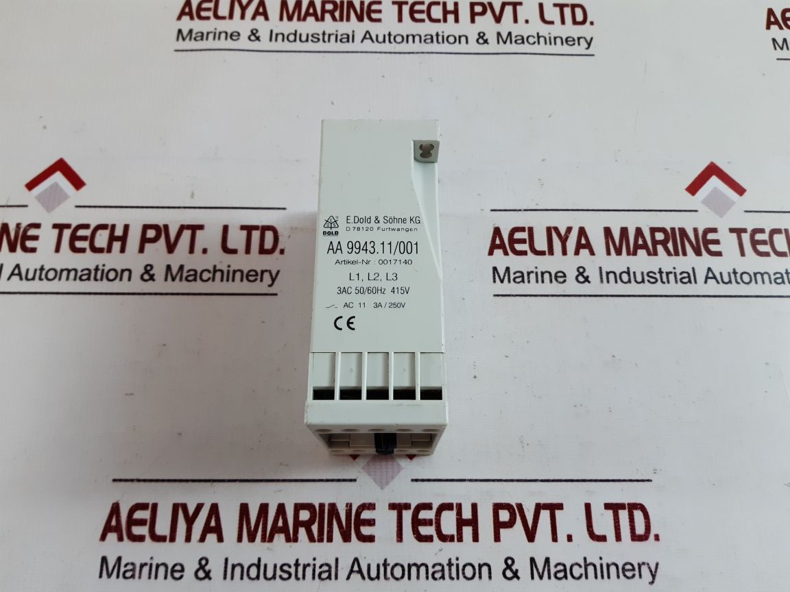 E.dold & sohne aa 9943.11/001 time delay relay
