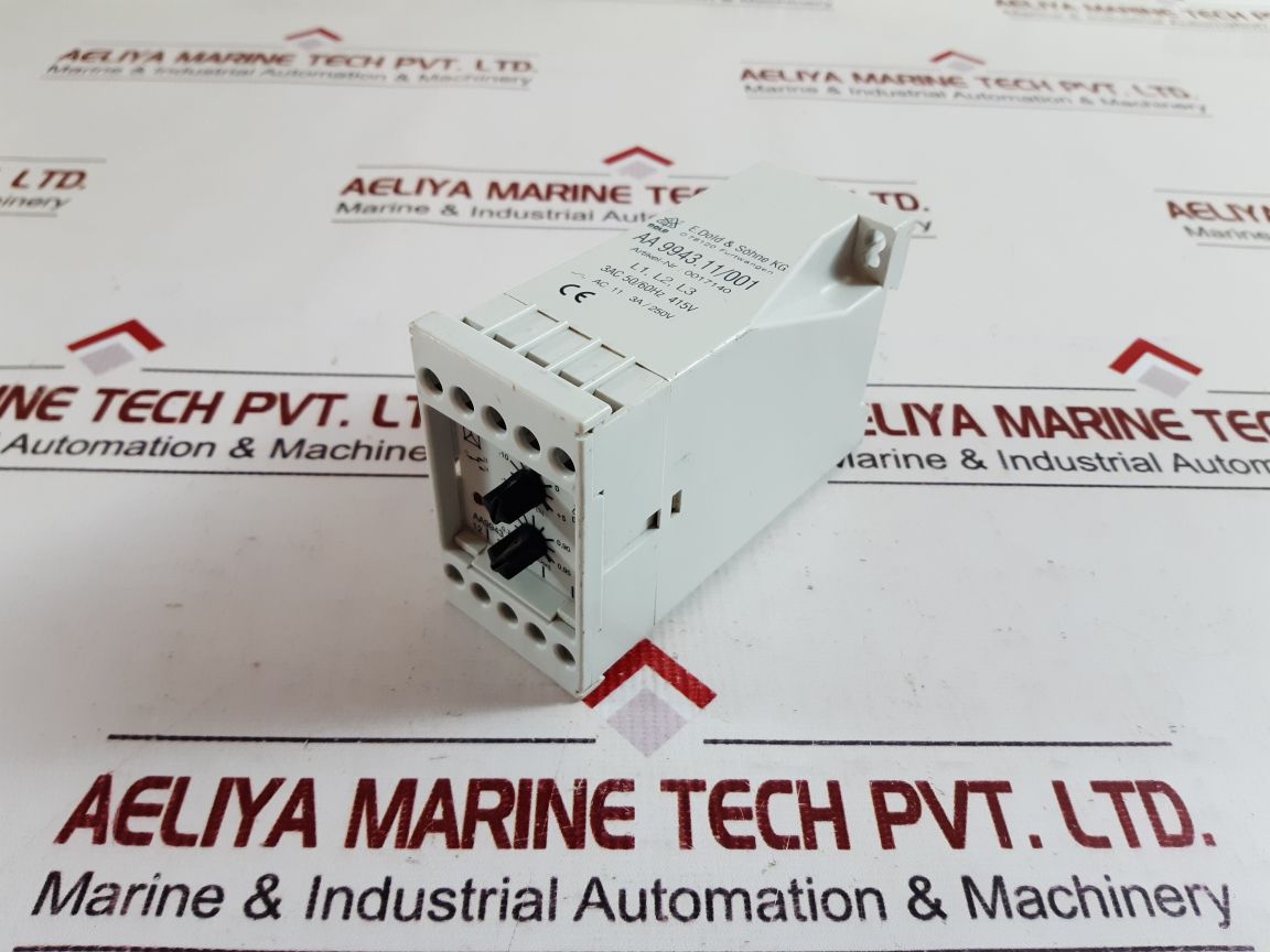 E.dold & sohne aa 9943.11/001 time delay relay