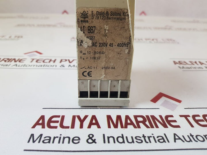 E.Dold Ai 897 Isolation Monitor Varimeter