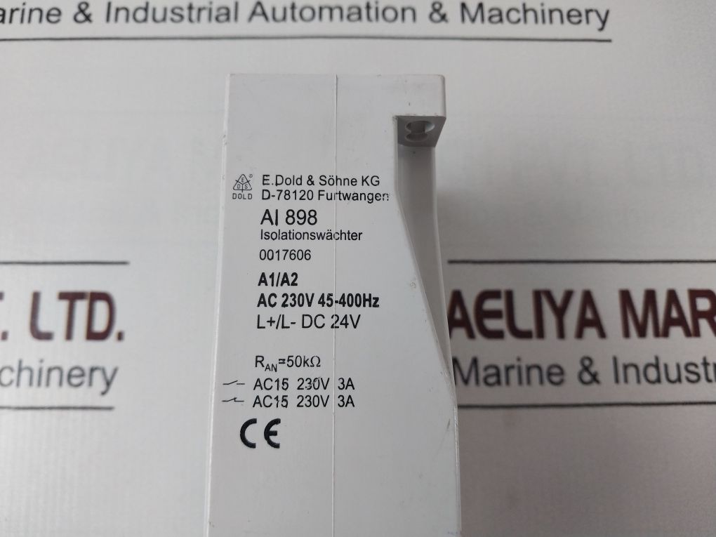 E.Dold & Sohne Ai898 Isolation Relay/Voltage Monitoring Relay 230V 45-400Hz