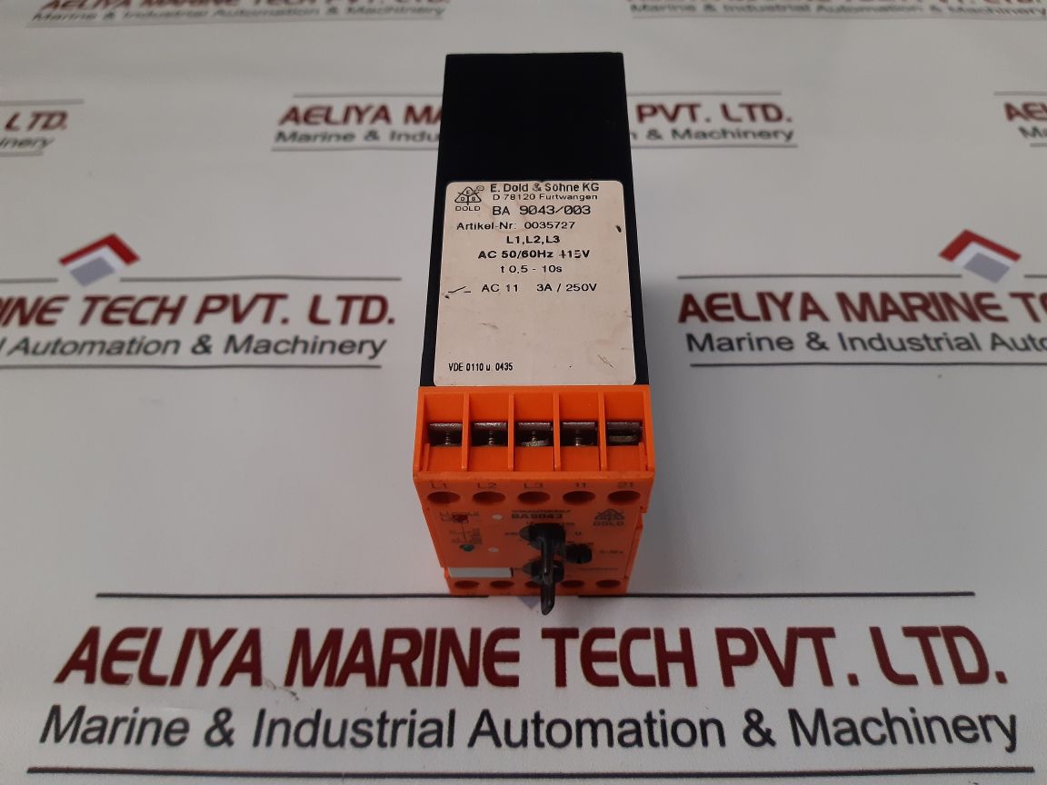 E.Dold & Sohne Ba 9043/003 Safety Relay