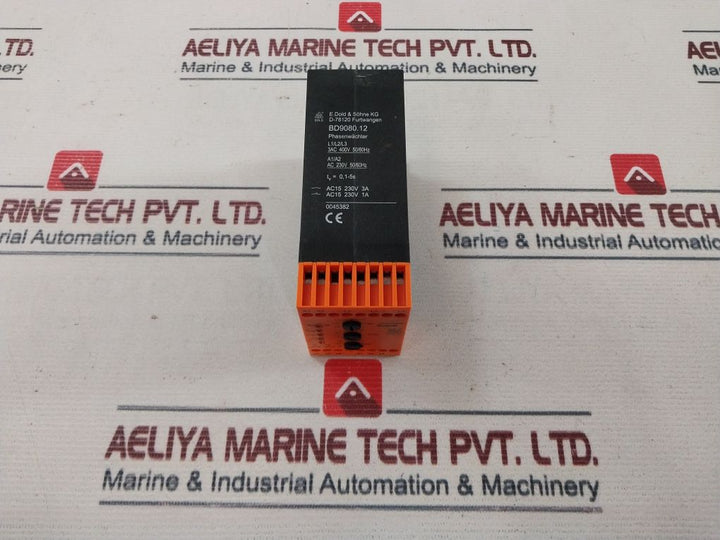 E.Dold & Sohne Bd9080.12 Phase Monitoring Relay Ac 230V