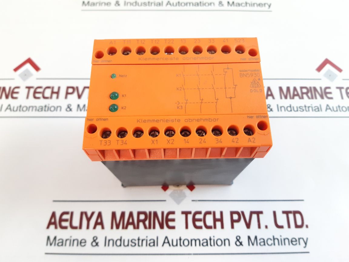 E.Dold & Sohne Bn5930.48/204 Safety Relay Bn5930