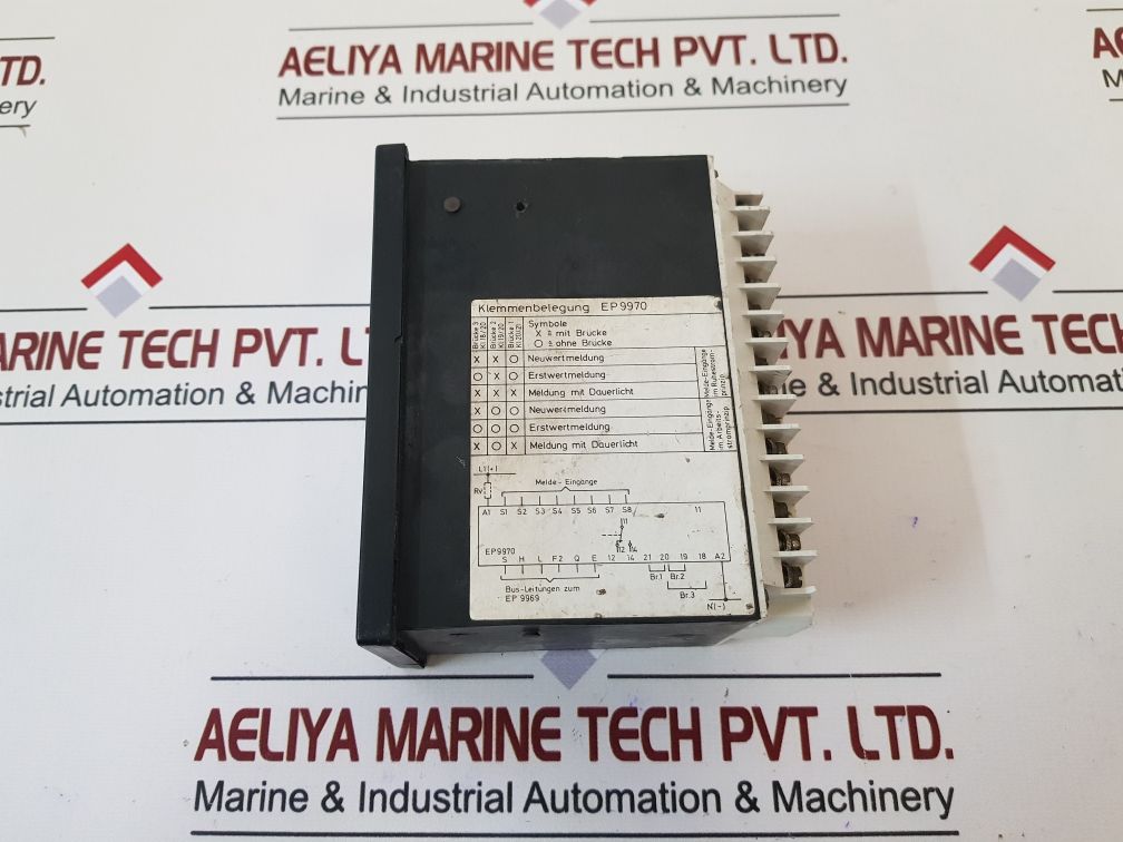 E.Dold & Sohne Ep 9970/301 Clamping Cover Ac 250V 3A