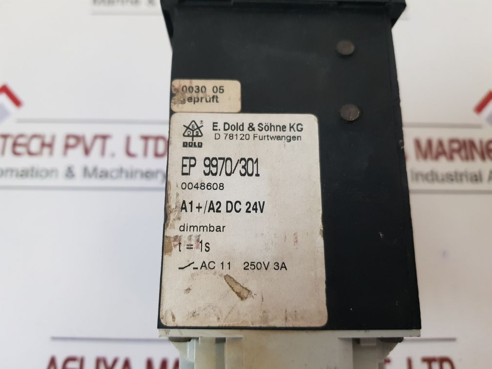 E.Dold & Sohne Ep 9970/301 Clamping Cover Ac 250V 3A