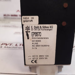 E.Dold & Sohne Ep 9970 Clamping Cover
