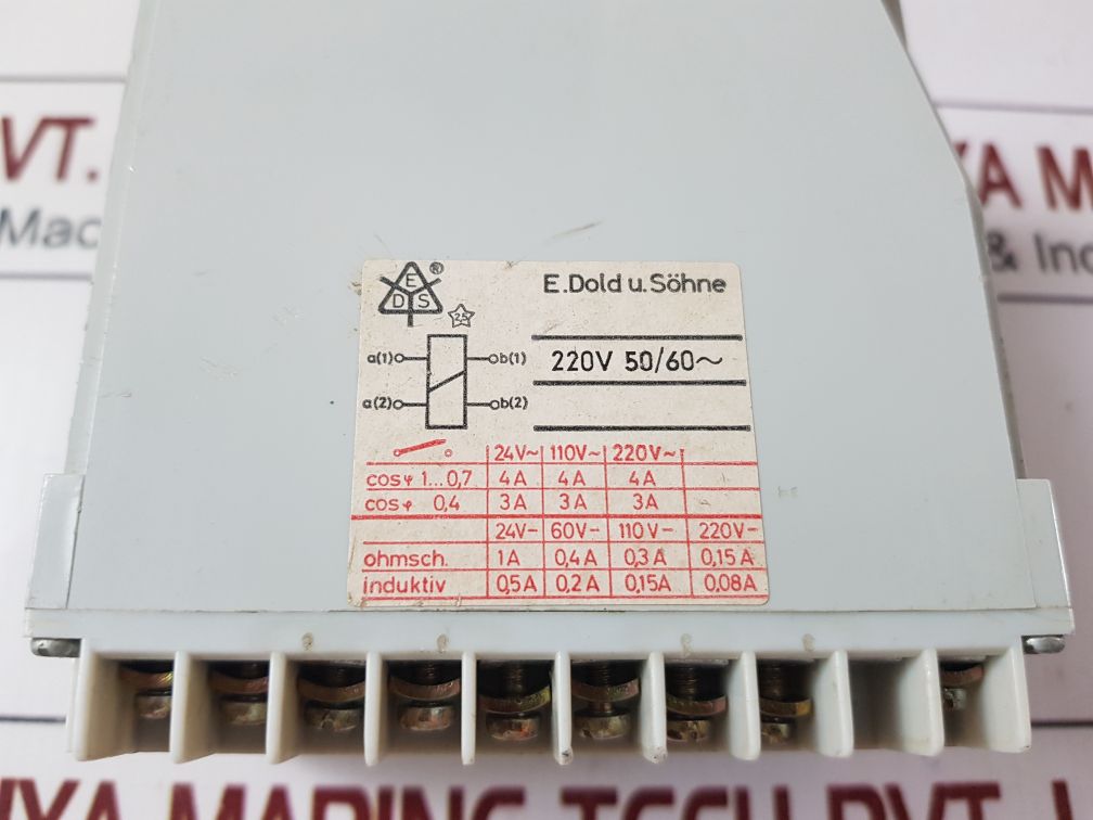 E.dold u. sohne ai 991 relay