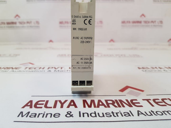 E.Dold U. Sohne Mk 9903.81 Relay 0005070