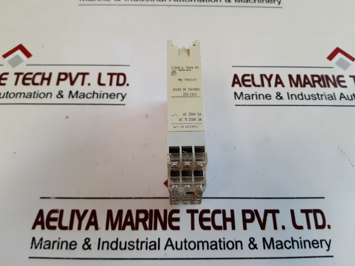 E.Dold & Sohne Mk 9903.81 Time Relay 0013957