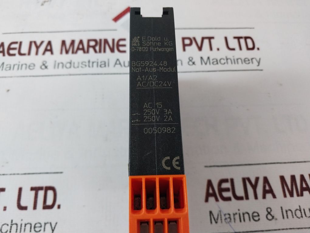 E.Dold U.Sohne Bg5924.48 Safety Relay 