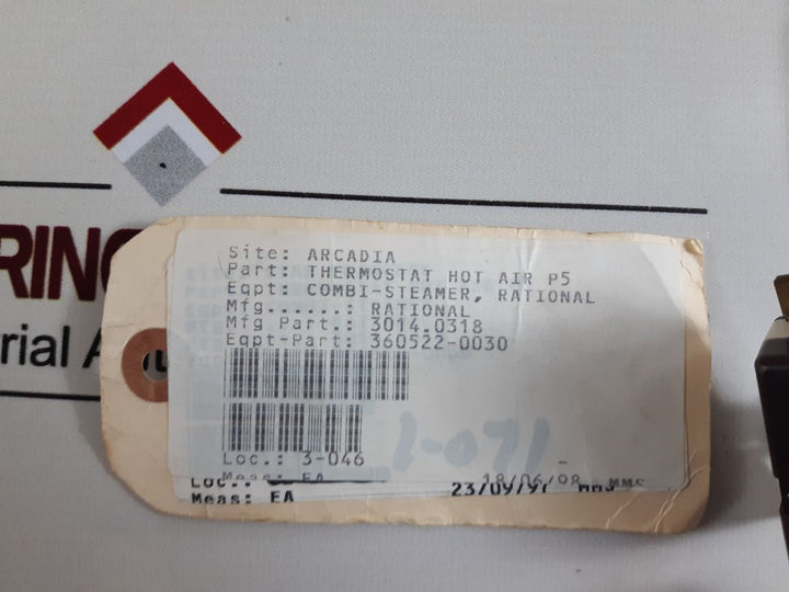 E.G.O. 55.13052.150 Thermostat