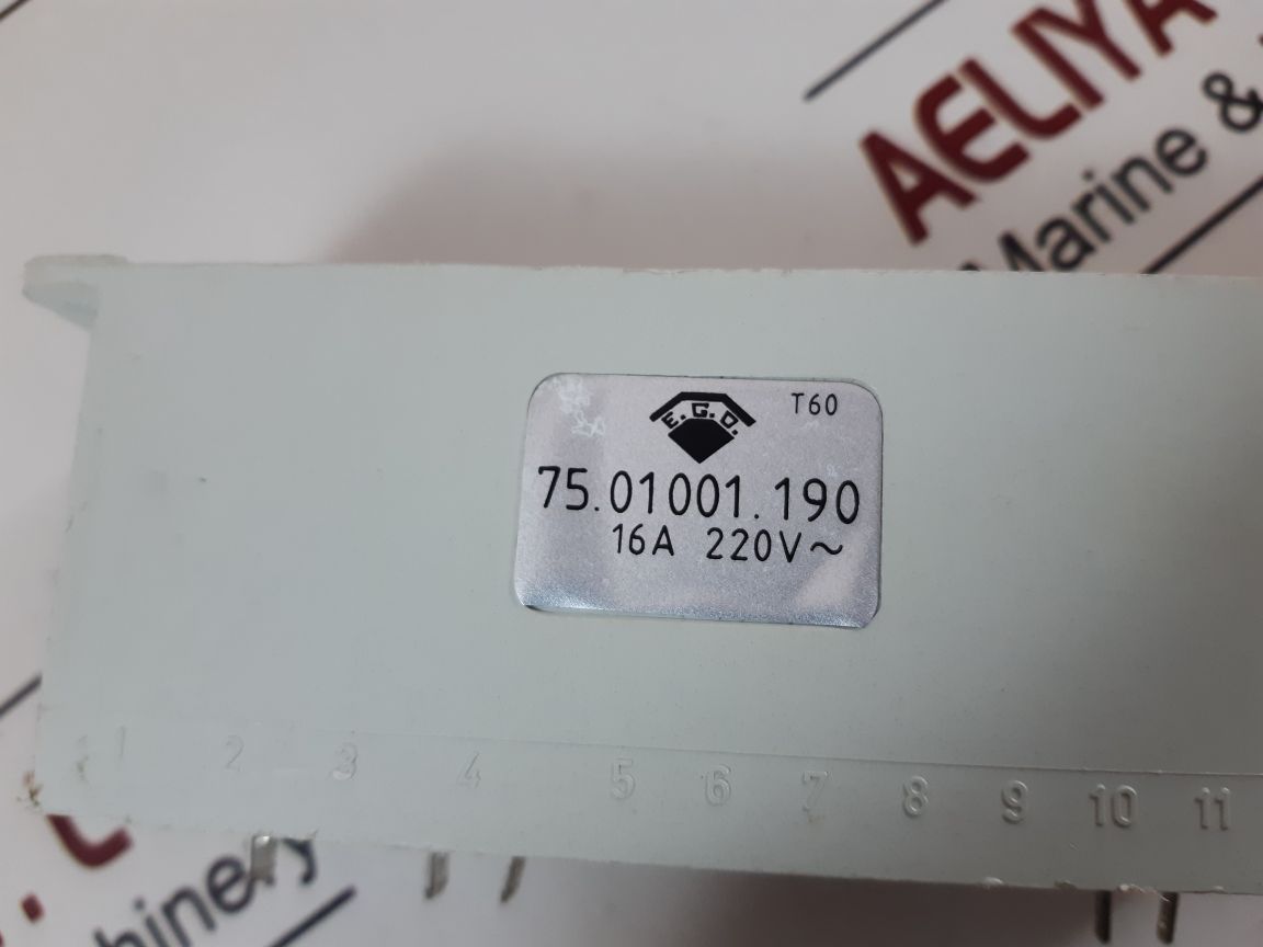 E.g.o. 75.01001.190 electronic controller for combi steamer rational