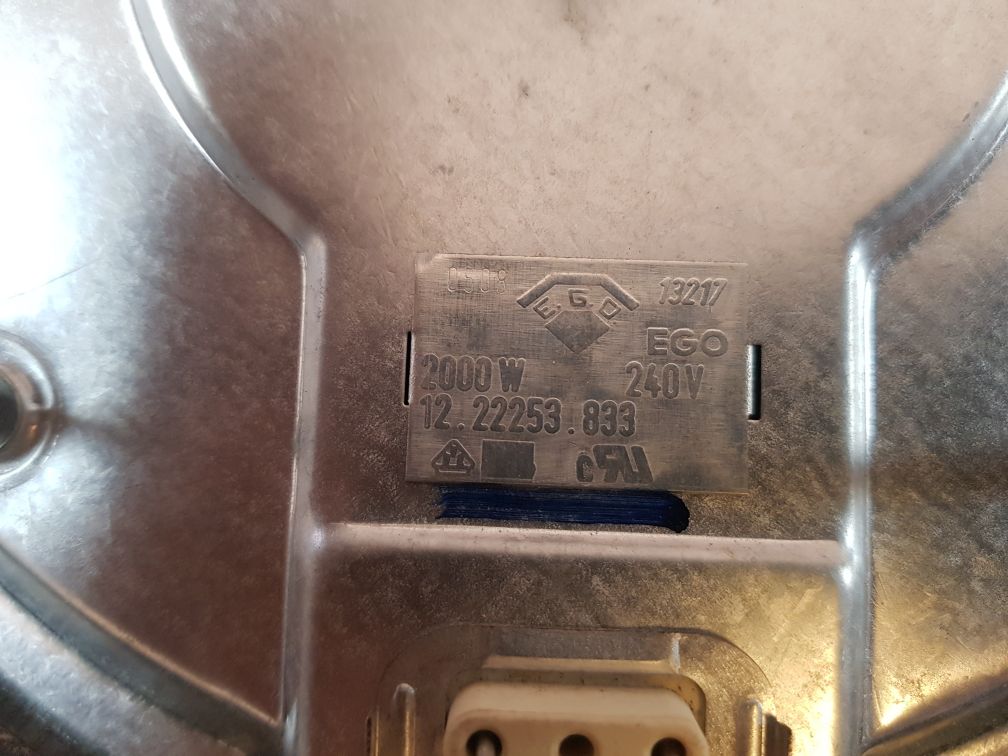 E.G.O 2000W 240V Hotplate