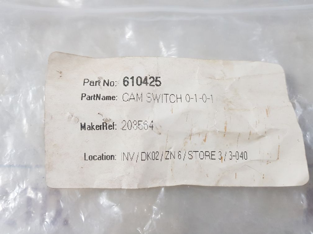 E.G.O 521.873 Rotary Switch
