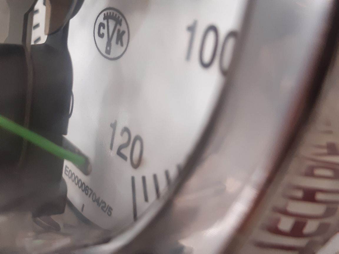 E000006704/2/5 0-120°C Temperature Meter