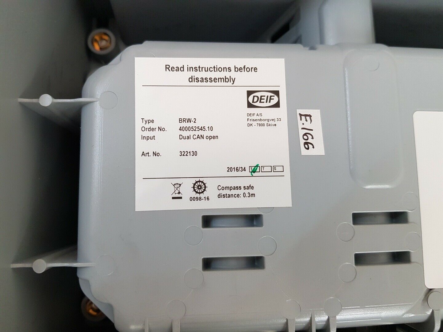 Deif brw-2 wing indicator 322130