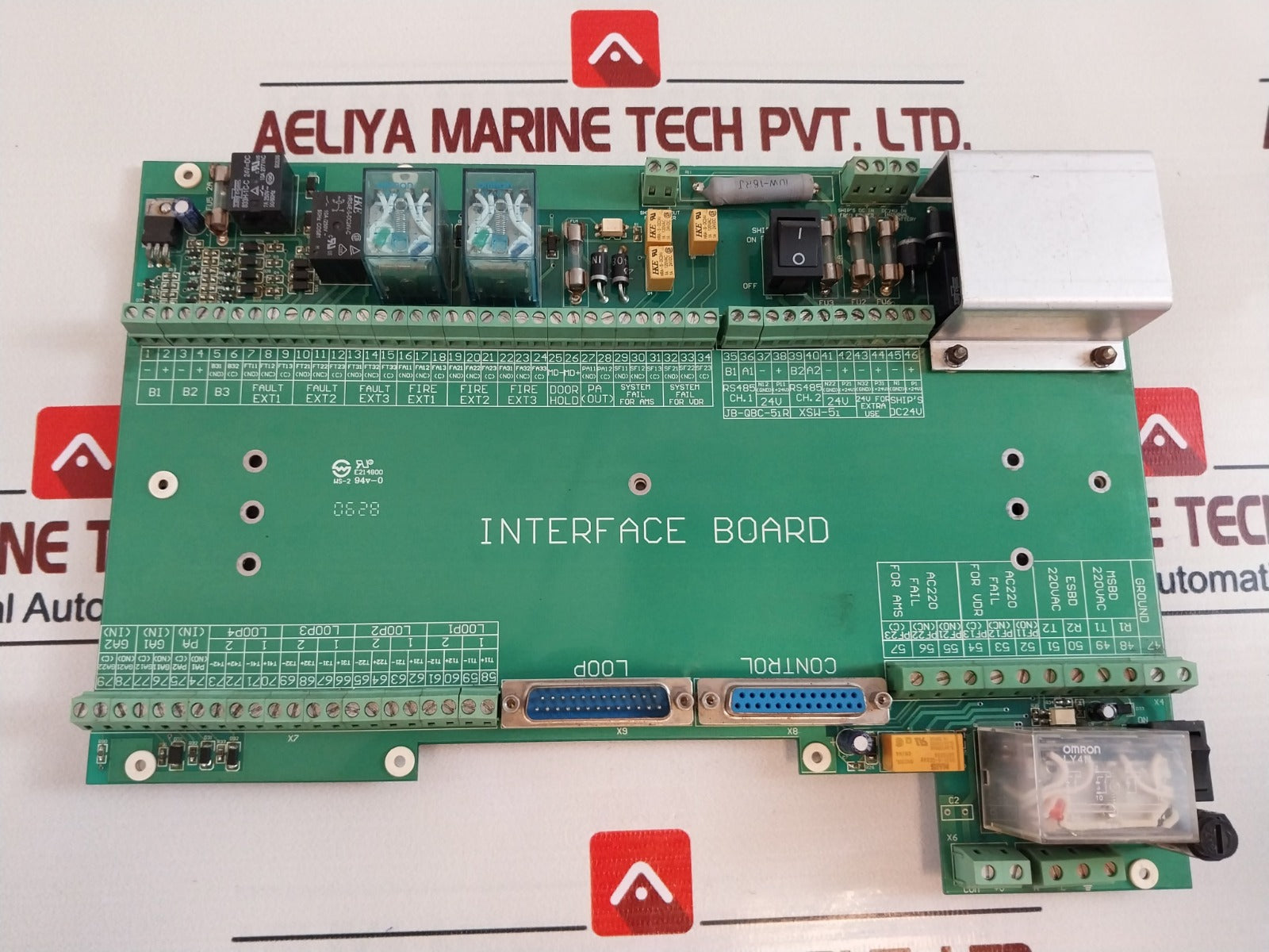 E214800 Interface Board 94V-0 – Aeliya Marine Tech