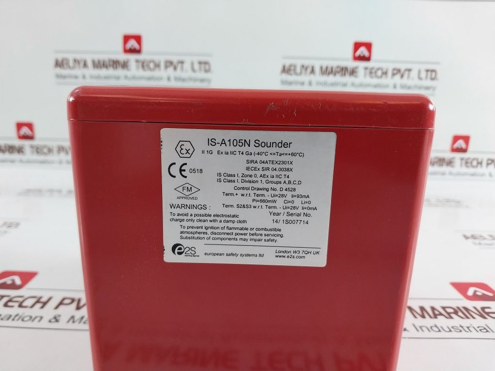 E2S Is-a105N Sounder Alarm Horn 2023713