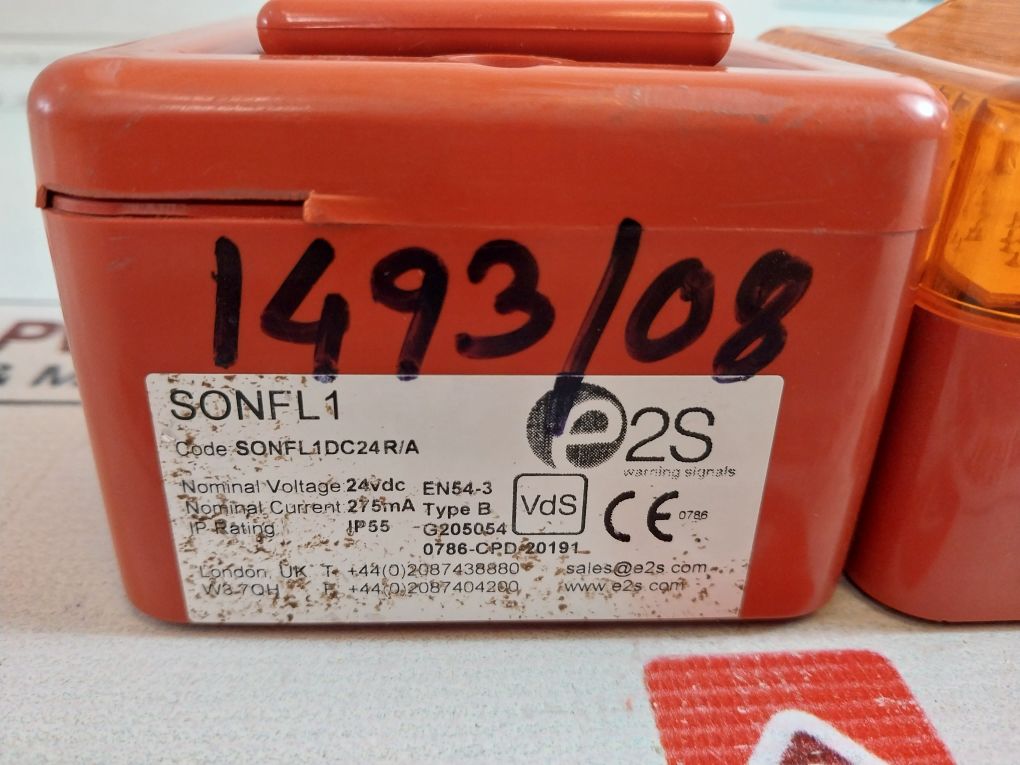 E2S Sonfl1 Alarm Horn & Xenon Strobe Beacon