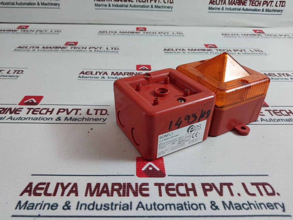 E2S Sonfl1 Alarm Horn & Xenon Strobe Beacon Ip55