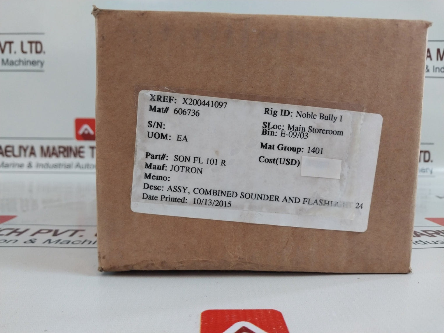 E2S Sonfl1X Combined Sounder Beacon And Flashlight Sonfl1Xdc024R/R