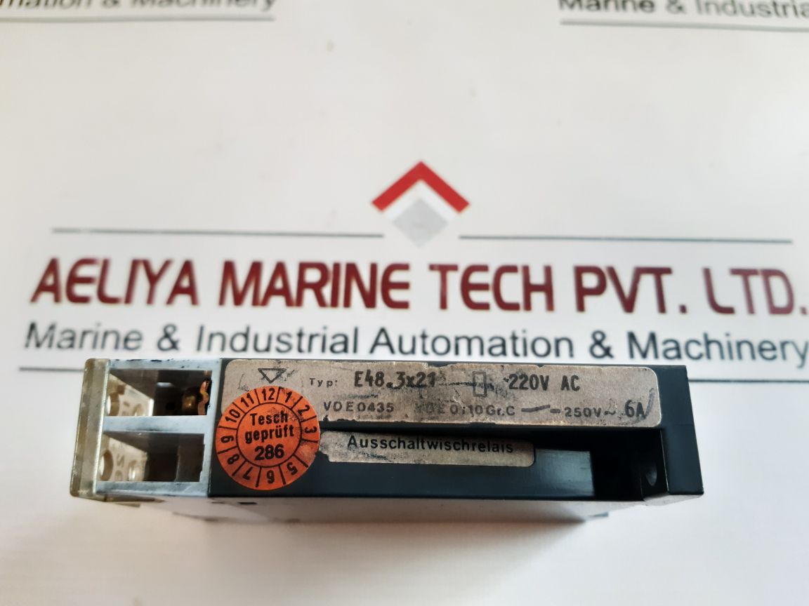 E48.3X21 Time-off Relay