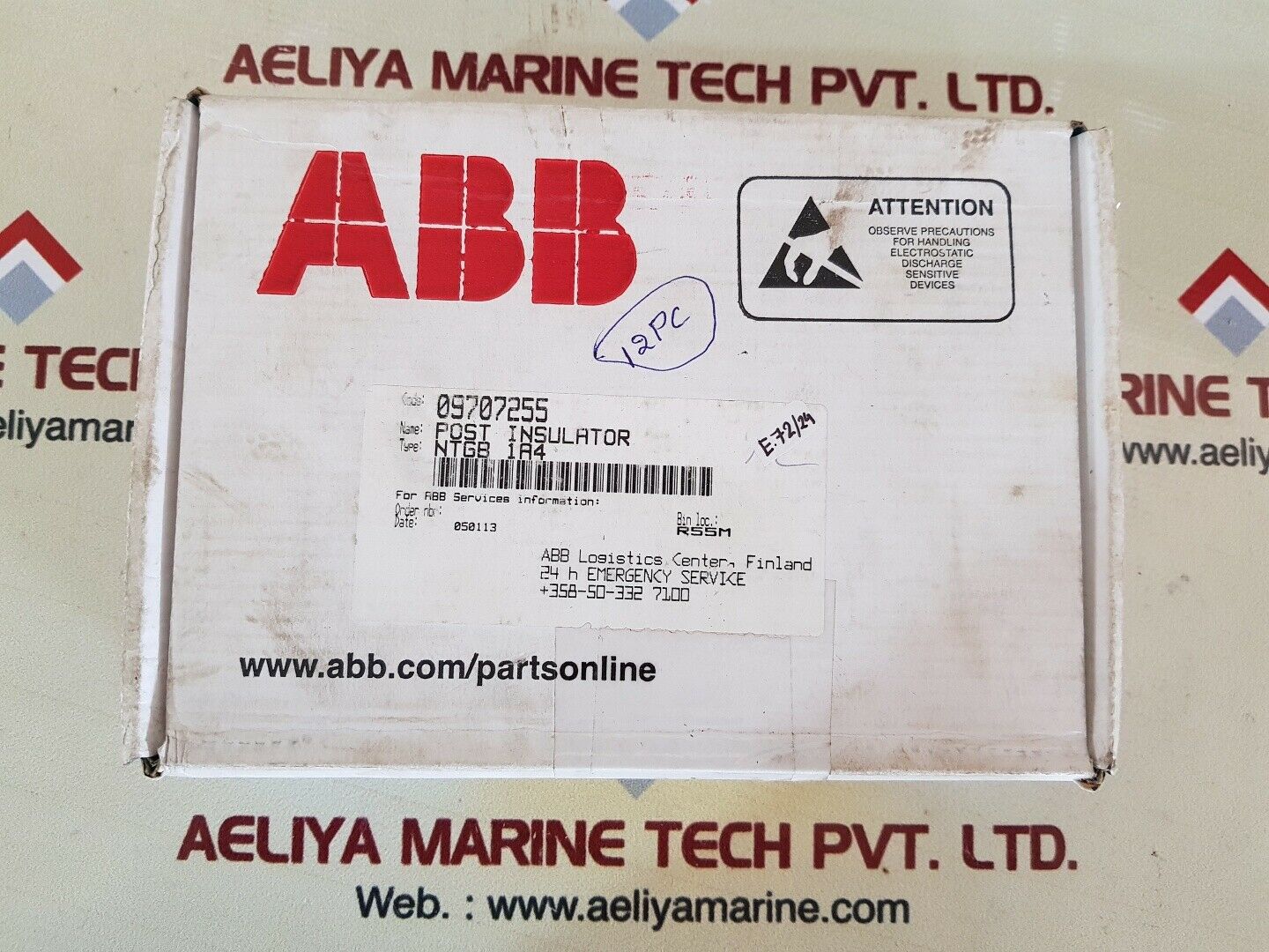 Abb  ntgb 1a4 post insulator 09707255