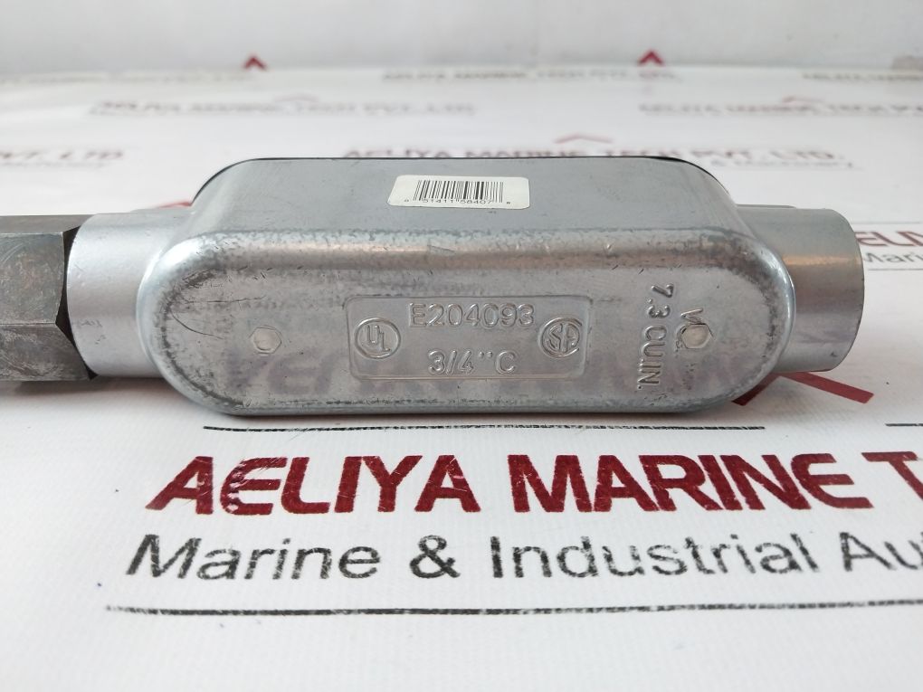 E 204093 Conduit Body 3/4” Cover