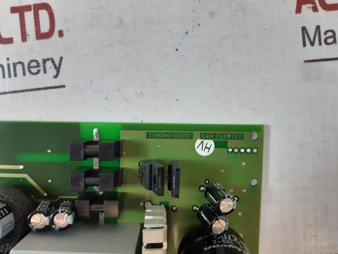 E+H Flowtec 319084-0200C Power Supply Board
